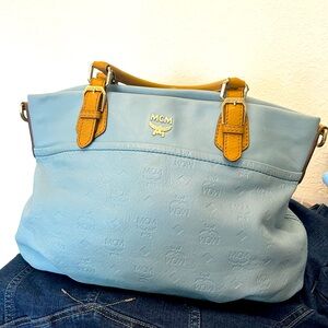 MCM leather crossbody/handbag